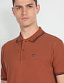 Arrow Sports Solid Cotton Polo Shirt