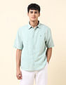 U.S. Polo Assn. Solid Tailored Fit Amsler Shirt