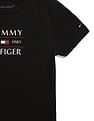 Tommy Hilfiger Kids Boys Logo Regular-Fit Cotton T-Shirt