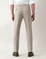 Arrow Slim Fit Textured Trousers
