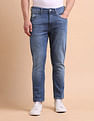 U.S. Polo Assn. Denim Co. Cole Comfort Cropped Fit Blue Jeans
