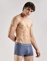 Calvin Klein Underwear Multi-Coloured Solid Low Rise Trunk - Pack Of 3