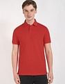 Tommy Hilfiger Solid Regular-Fit Cotton Polo Shirt