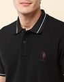 U.S. Polo Assn. Solid Modern Monochrome Polo Shirt