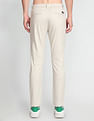 Flying Machine Twill Geometric Print Trousers