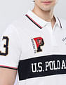 U.S. Polo Assn. Brand Printed 135 Anniversary Polo Shirt