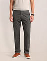 U.S. Polo Assn. Riley Straight Fit Textured Trousers