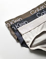 Calvin Klein Underwear Mid Rise Solid Briefs - Pack Of 3
