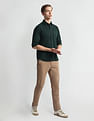Arrow Sports Heathered Slim Fit Shirt