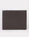 Calvin Klein Textured Brown Leather Bi-Fold Wallet