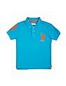 U.S. Polo Assn. Kids Boys Solid Cotton Pique Polo Shirt