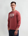 U.S. Polo Assn. Denim Co. Crew Neck Brand Printed Sweatshirt