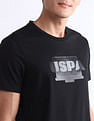 USPA Active Brand Printed Slim Fit T-Shirt