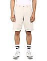 U.S. Polo Assn. Solid Cotton Linen Shorts