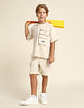 U.S. Polo Assn. Kids Boys Regular Fit Solid T-Shirt