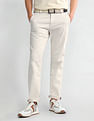 Arrow Sports Mid Rise Solid Trousers