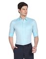 Arrow Cutaway Collar Self Design Shirt