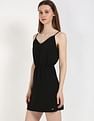 Tommy Hilfiger Cotton Straps Neck Slip Dress
