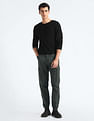 Flying Machine Mid Rise Slim Fit Cargo Pants
