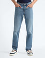 Flying Machine Freddie Slim Straight Mid Rise Jeans