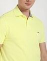 Tommy Hilfiger Solid Regular-Fit Cotton Polo Shirt
