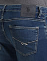 U.S. Polo Assn. Denim Co. Henry Tapered Fit Cropped Blue Jeans