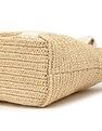 Tommy Hilfiger Crochet Beige Polypropylene Handbags