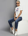 Tommy Hilfiger Retro Sport Print Cotton T-Shirt