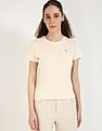 Tommy Hilfiger Solid Regular-Fit Cotton T-Shirt