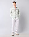 U.S. Polo Assn. Denim Co. Tropical Printed Regular Fit Shirt
