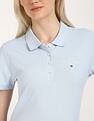 Tommy Hilfiger Solid Slim-Fit Cotton Polo T-Shirt
