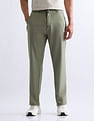 USPA Active Solid Regular Fit Active Track Pants