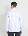Arrow Geometric Print Sateen Formal Shirt