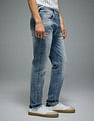 Flying Machine Slash Slim Tapered Fit Stone Washed Jeans