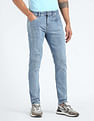Flying Machine Slash Slim Tapered Mid Rise Jeans