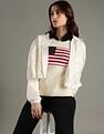 Tommy Hilfiger Relaxed Fit Nylon Spread Collar Windcheater Jacket