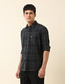 U.S. Polo Assn. Tailored Fit Tartan Checked Shirt