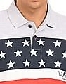 U.S. Polo Assn. Denim Co. Cotton Graphic Print Polo Shirt