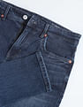 Flying Machine Slash Slim Tapered Dark Wash Jeans