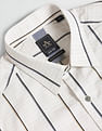 Arrow Newyork Point Collar Vertical Stripe Shirt
