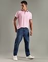 Tommy Hilfiger Solid Regular Fit Cotton Polo T-Shirt