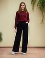 U.S. Polo Assn. Women High Rise Stretchable Baggy Jeans