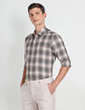 Arrow Tartan Check Twill Shirt