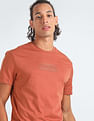 Calvin Klein Transitional Cotton Raised Rubber Logo T-Shirt