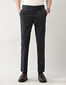 Arrow Newyork Mid Rise Slim Fit Autoflex Trousers