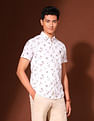 U.S. Polo Assn. Denim Co. Tropical Printed Working Holiday Shirt
