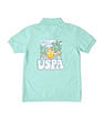 U.S. Polo Assn. Kids Boys Graphic Print Polo Shirt