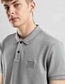Calvin Klein Jeans Solid Regular Fit Cotton Polo Shirt