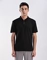Calvin Klein Jeans Regular-Fit Solid Cotton Polo Shirt