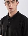 Calvin Klein Jeans Regular-Fit Solid Cotton Polo Shirt